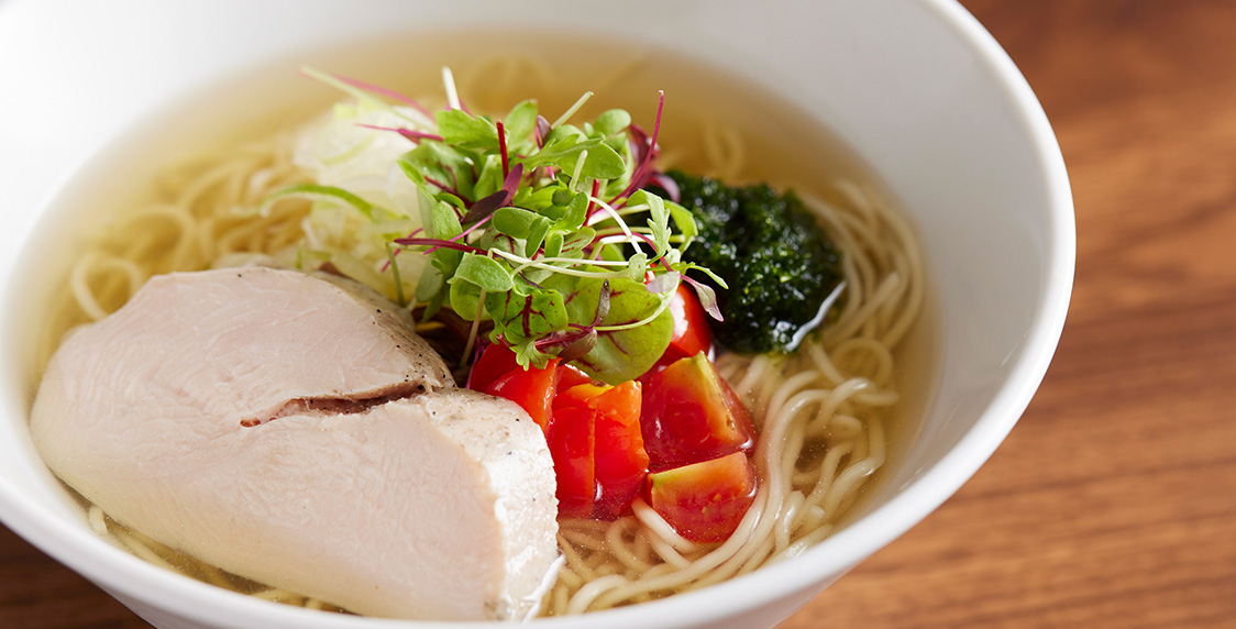 鰹昆布出汁ラーメン